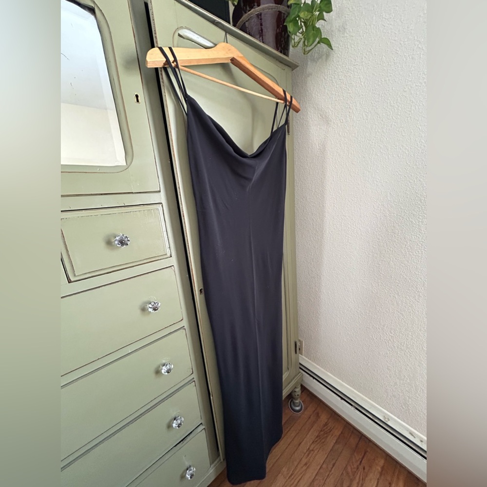 Abercrombie & Fitch women’s black cowl neck dress NWT